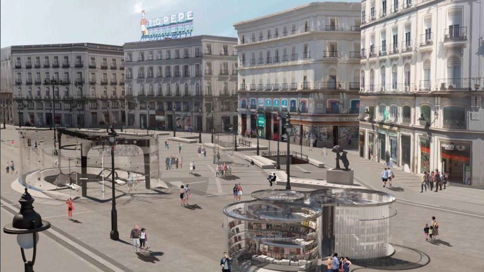 Almeida no descarta los toldos en la Puerta del Sol este verano