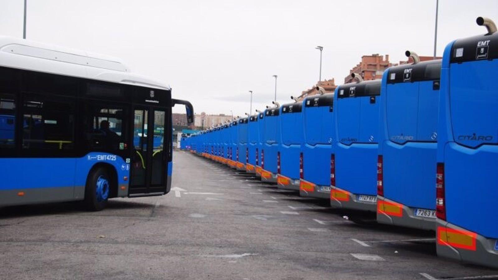 Viajes gratis en la EMT por la cumbre de la OTAN