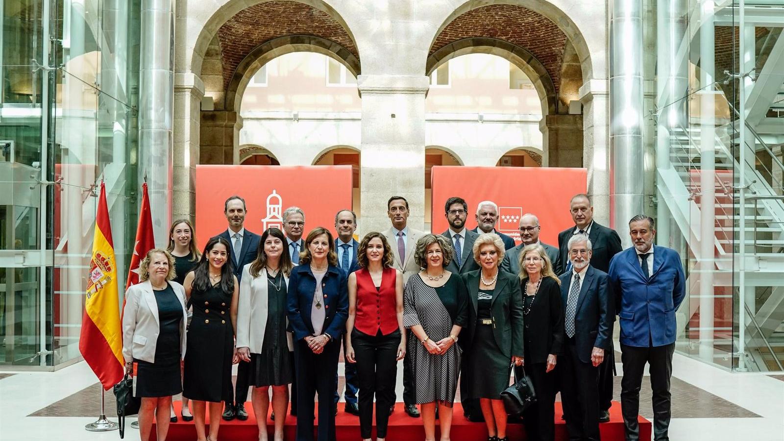 Díaz Ayuso eleva a la UE la lucha contra el antisemitismo: "Somos un Gobierno que no olvida Sefarad ni su legado"