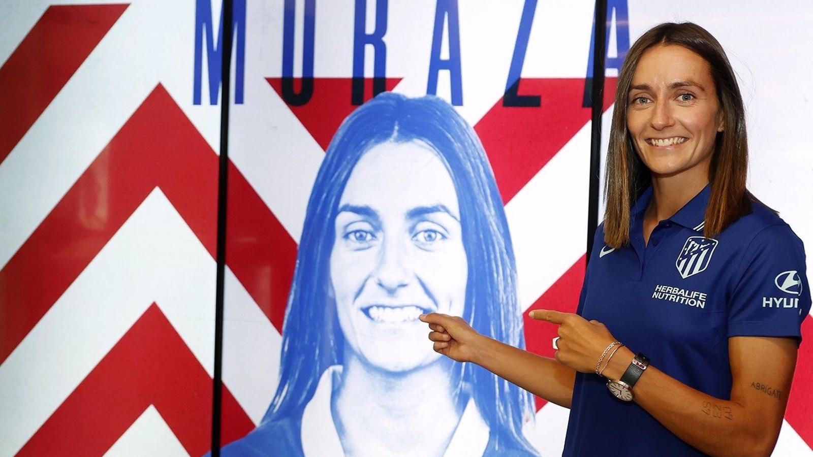 Ainhoa Moraza firma con el Atlético de Madrid hasta 2025