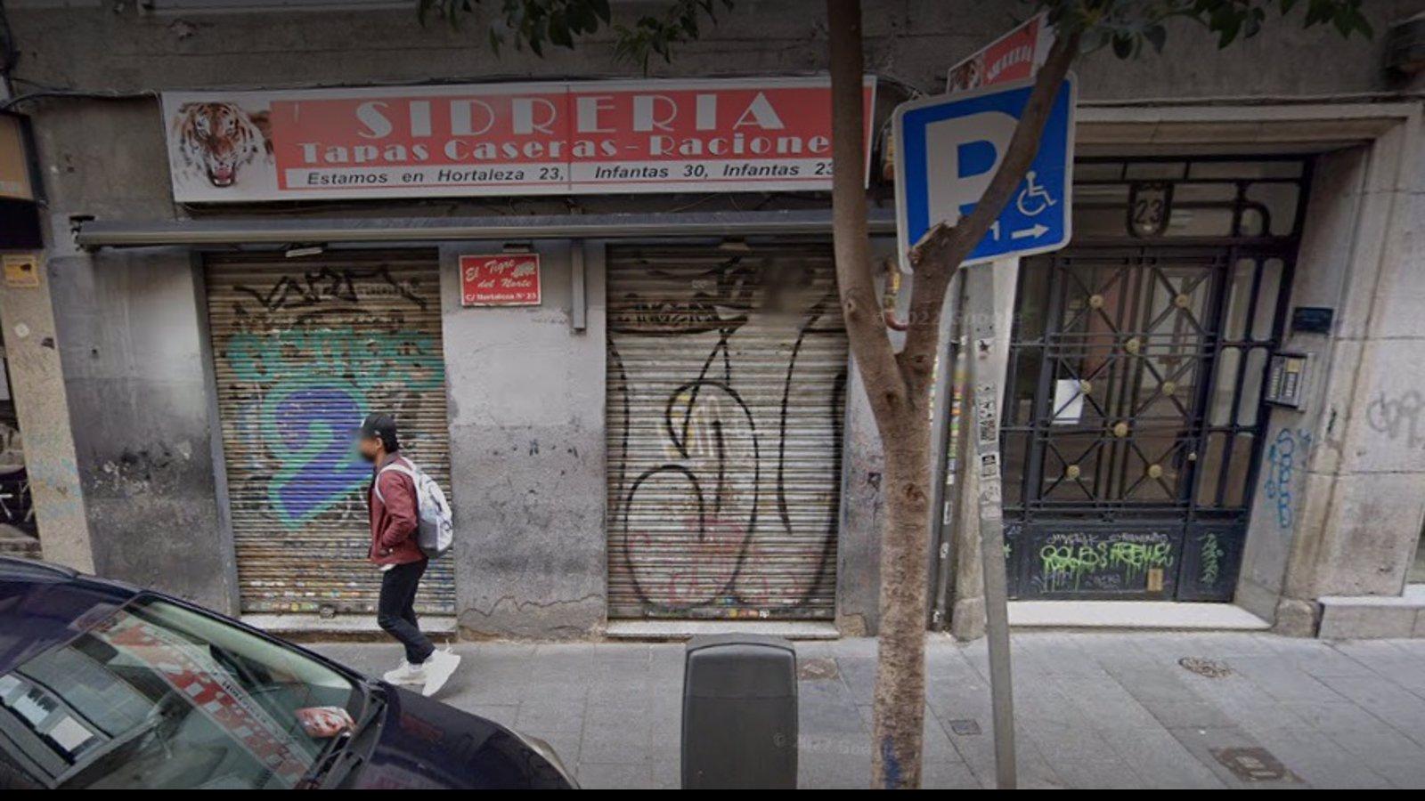  Detenidos los DDP que ordenaron disparar en junio a un camarero en una sidrería de la calle Hortaleza