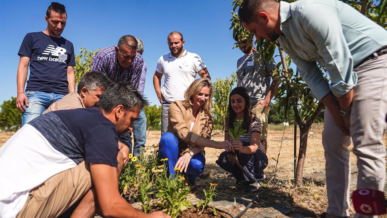 Los primeros alumnos internacionales del Erasmus Agrario del Plan Terra de la Comunidad ya están en la región
