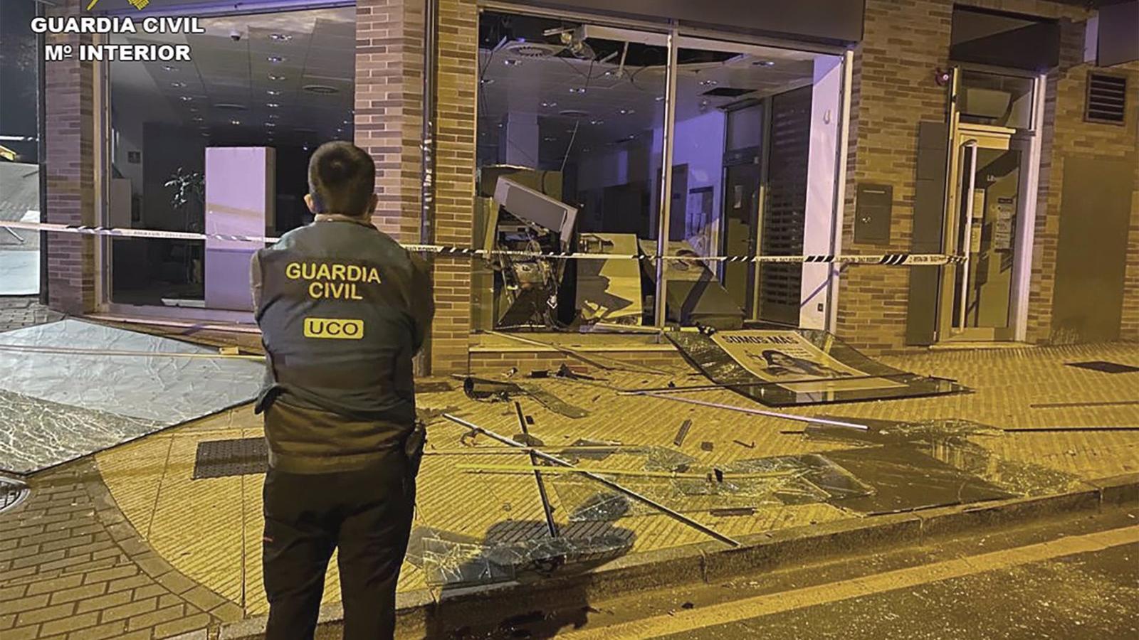  Cae en España, Rumania y Bélgica la banda más activa dedicada al robo de cajeros bancarios usando explosivos
