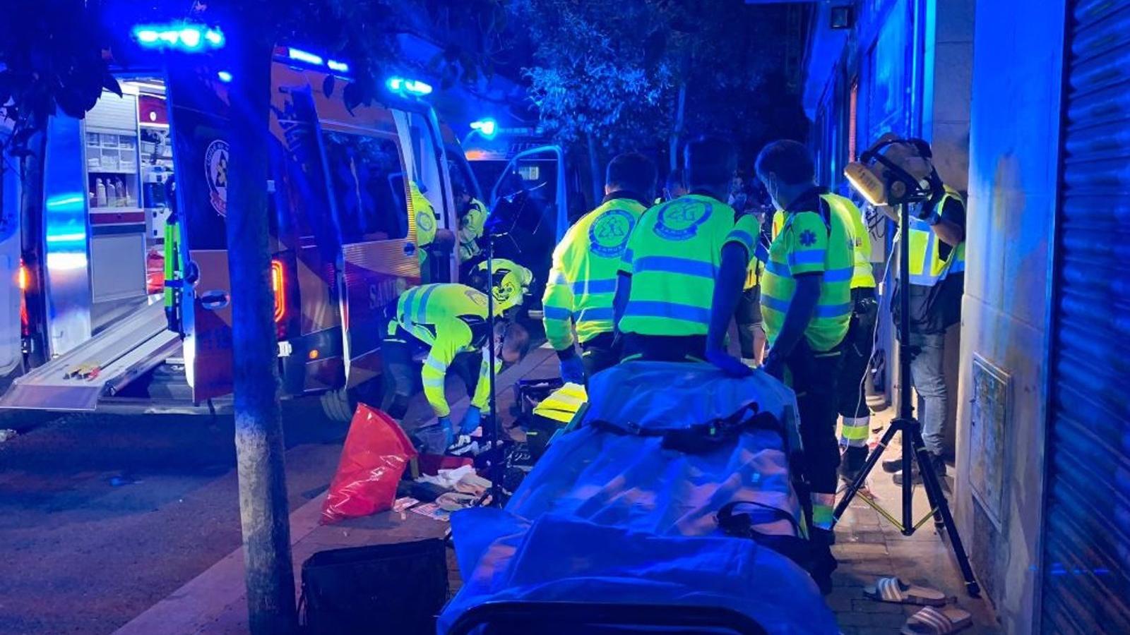  La Policía detiene a un hombre por apuñalar en Tetuán a otro, que sigue muy grave