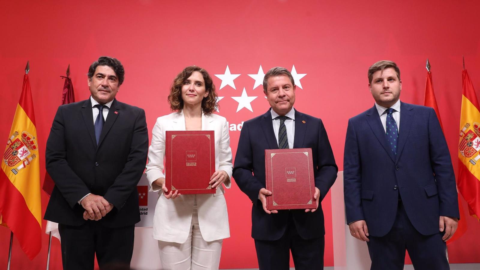 Madrid y Castilla La Mancha renuevan el convenio que permite usar sus abonos transporte para viajes entre las dos regiones
