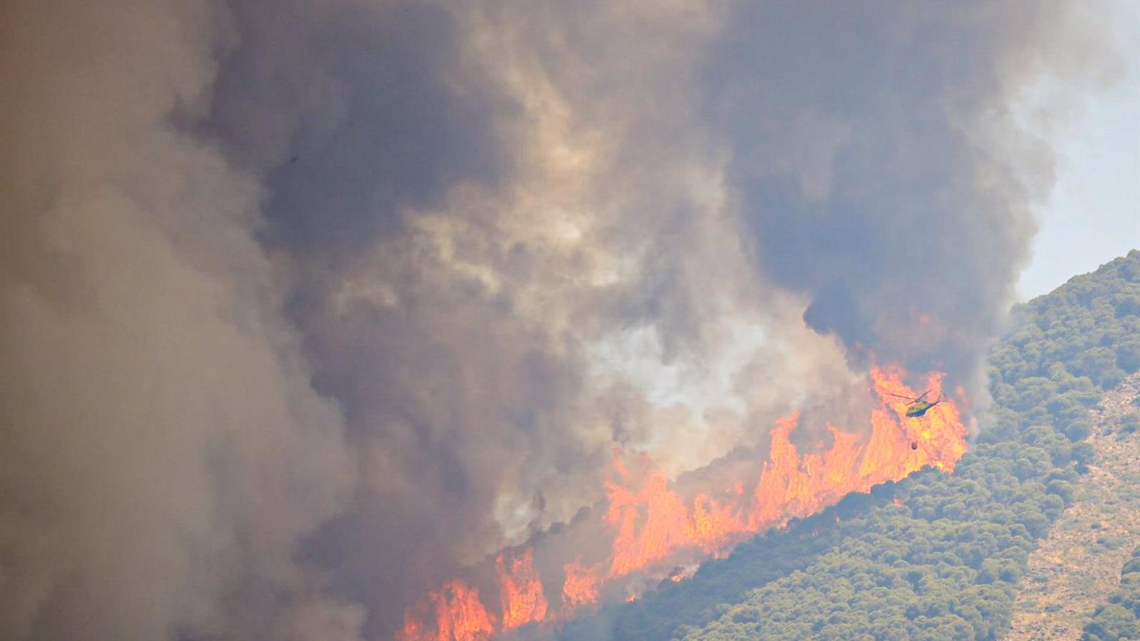 Los incendios arrasan miles de hectáreas en España