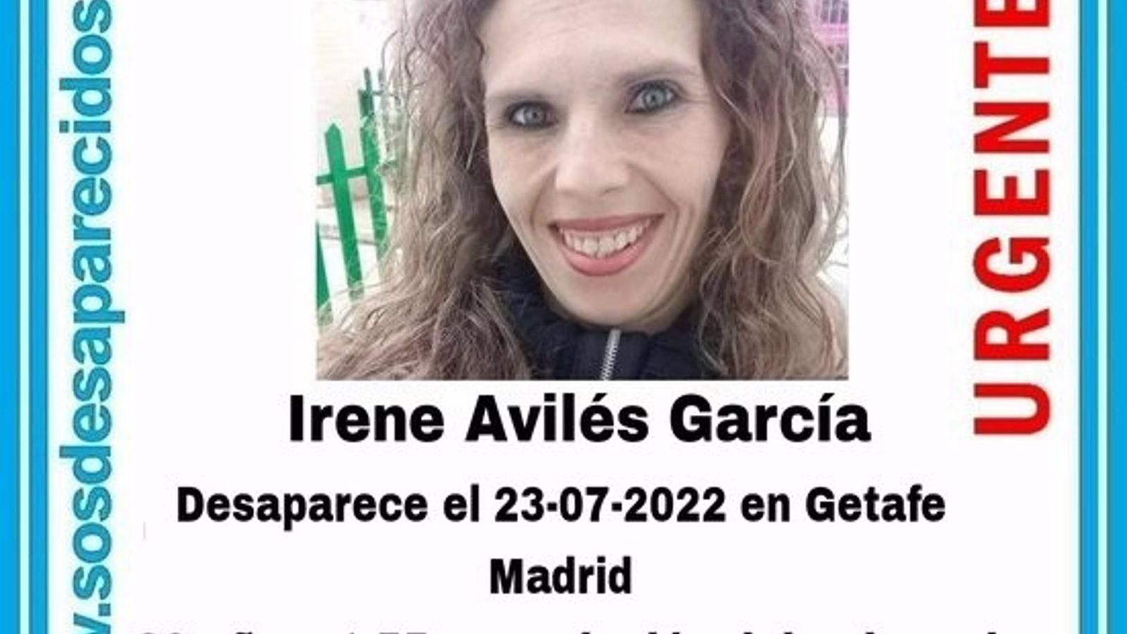  Buscan a una mujer de 38 años y a un hombre de 67 desaparecidos en Getafe y Madrid desde hace días