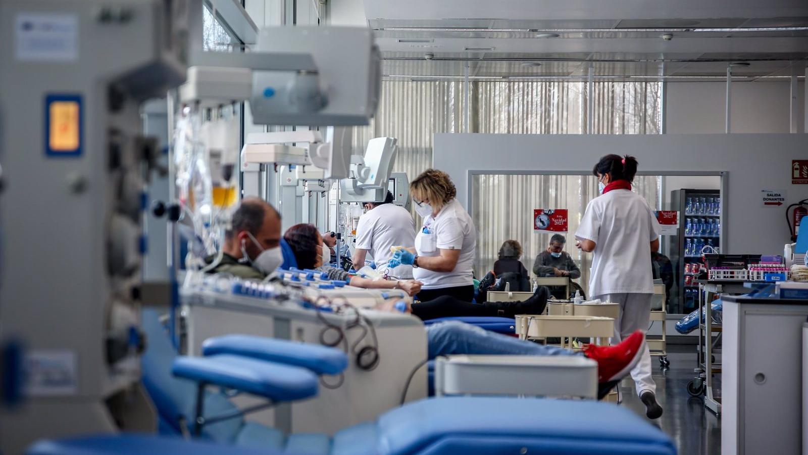 Las reservas de sangre de los grupos 0+ y 0- están en alerta roja en los hospitales de la región
