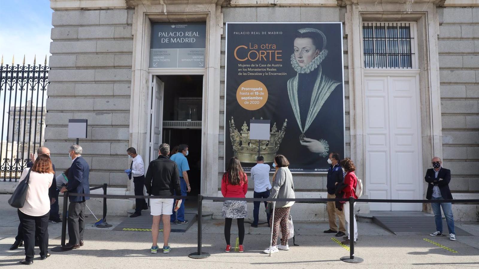 El Palacio Real de Madrid, el monumento más popular entre enero y julio tras recibir a más de 577.000 personas