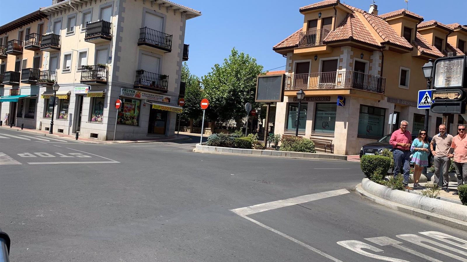 Finalizan las obras de asfaltado y urbanización de 13 calles en Becerril de la Sierra