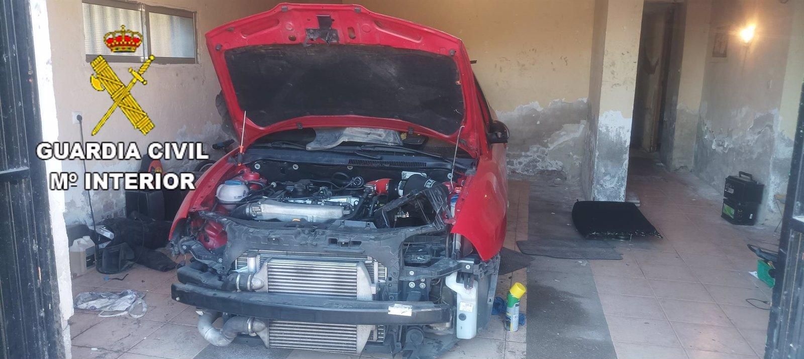  Detenida una mujer por robar coches, despiezarlos y lucrarse con la venta de piezas en Madrid