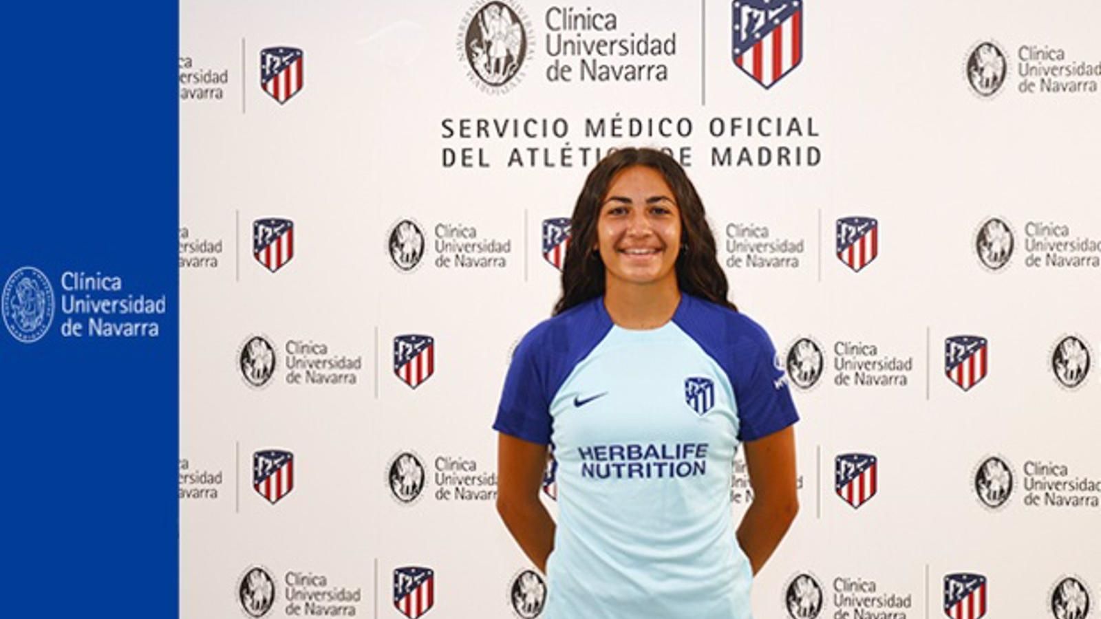 La delantera Lucía Moral, nuevo fichaje del Atlético de Madrid