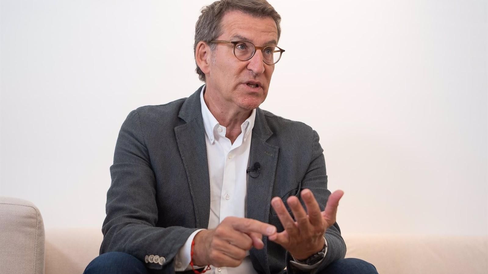 Feijóo anuncia un protocolo sobre el uso del Falcon si gobierna: "No lo usaré para un solo acto político de mi partido"