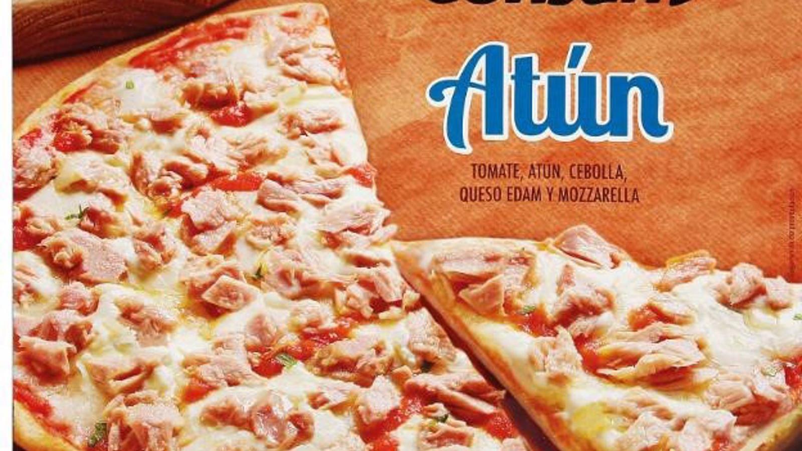 Sanidad retira unas pizzas de atún congeladas por la presencia de histamina
