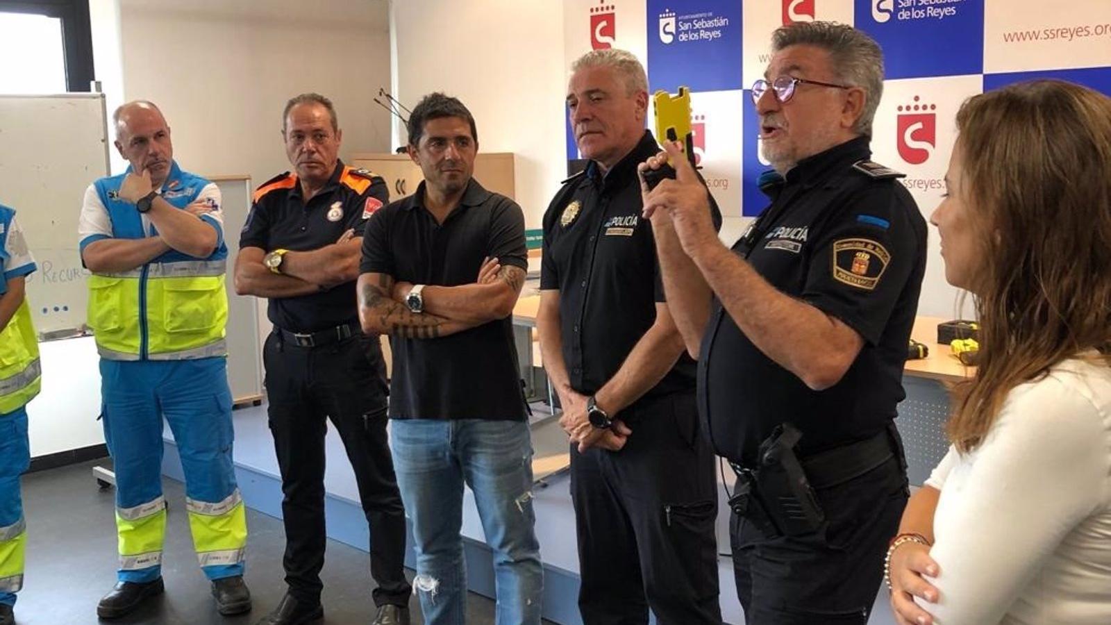 El nuevo dispositivo de pistolas táser de la Policía Local de San Sebastián de los Reyes entrará en servicios en las fiestas