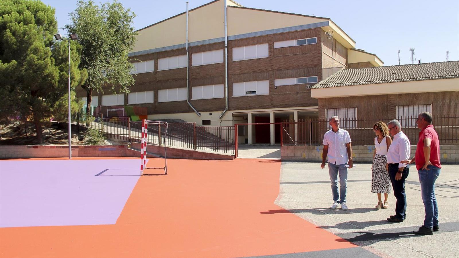Arganda realiza diversas obras durante el verano en centros educativos