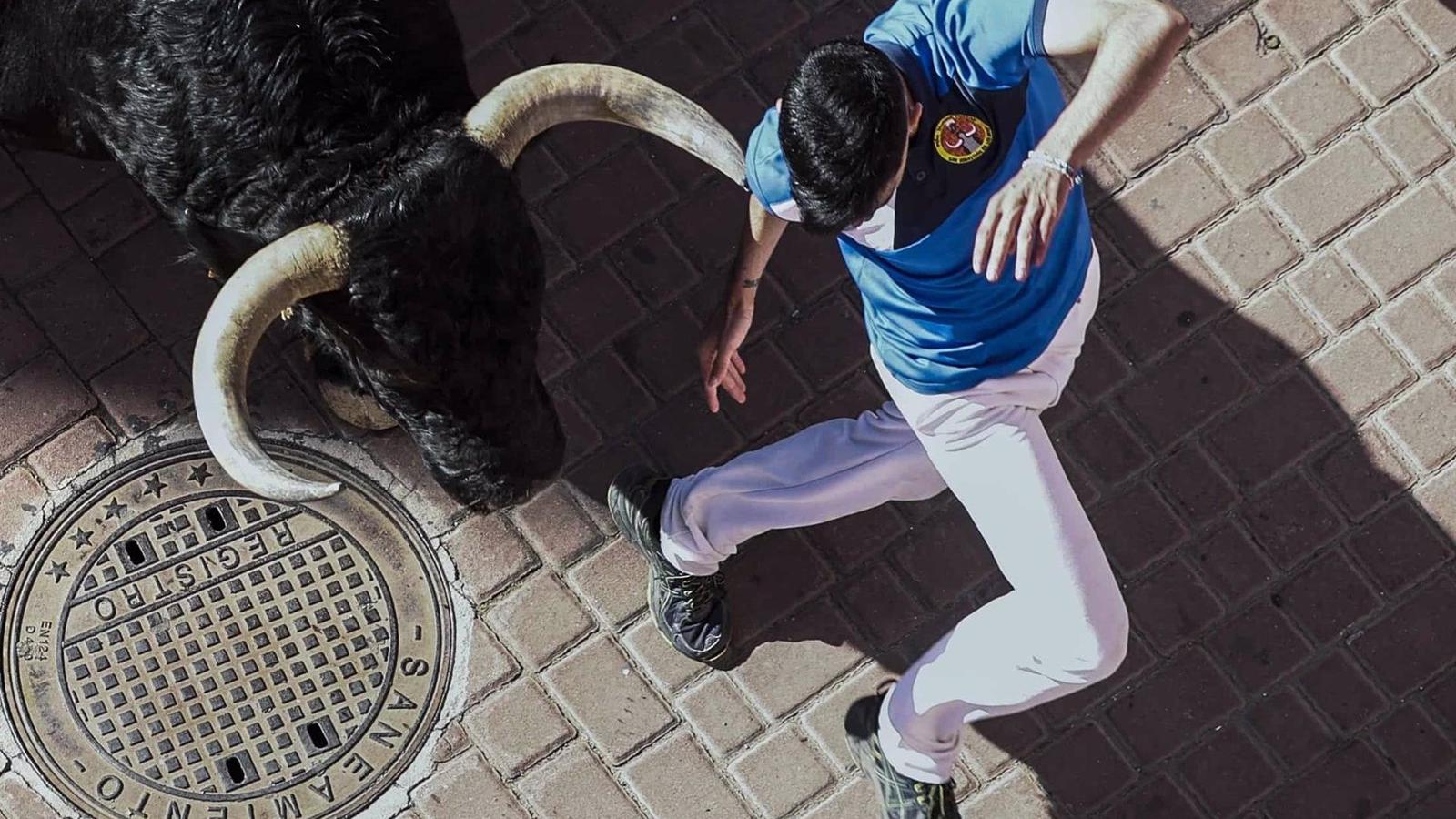 Seis heridos sin gravedad por caídas en el quinto encierros de las fiestas de San Sebastián de los Reyes