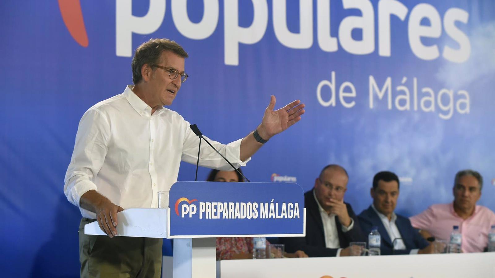 Feijóo propone bonificaciones a particulares y empresas que ahorren energía