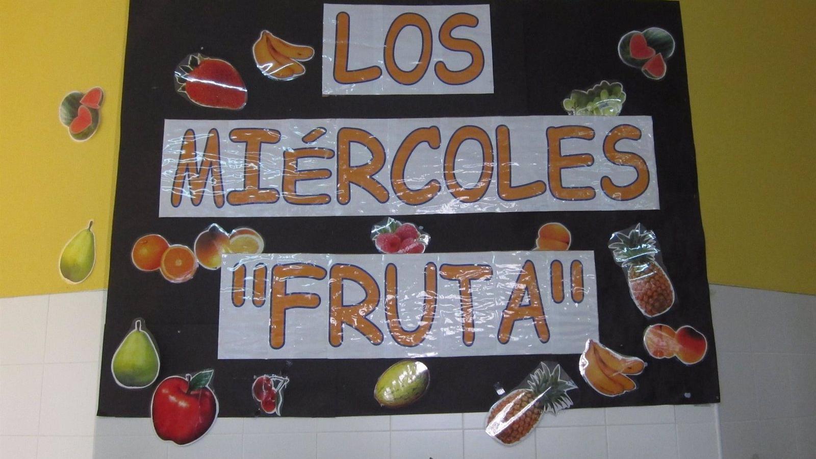 Los colegios madrileños ya se pueden inscribir en el programa de consumo de fruta y leche financiado por la UE