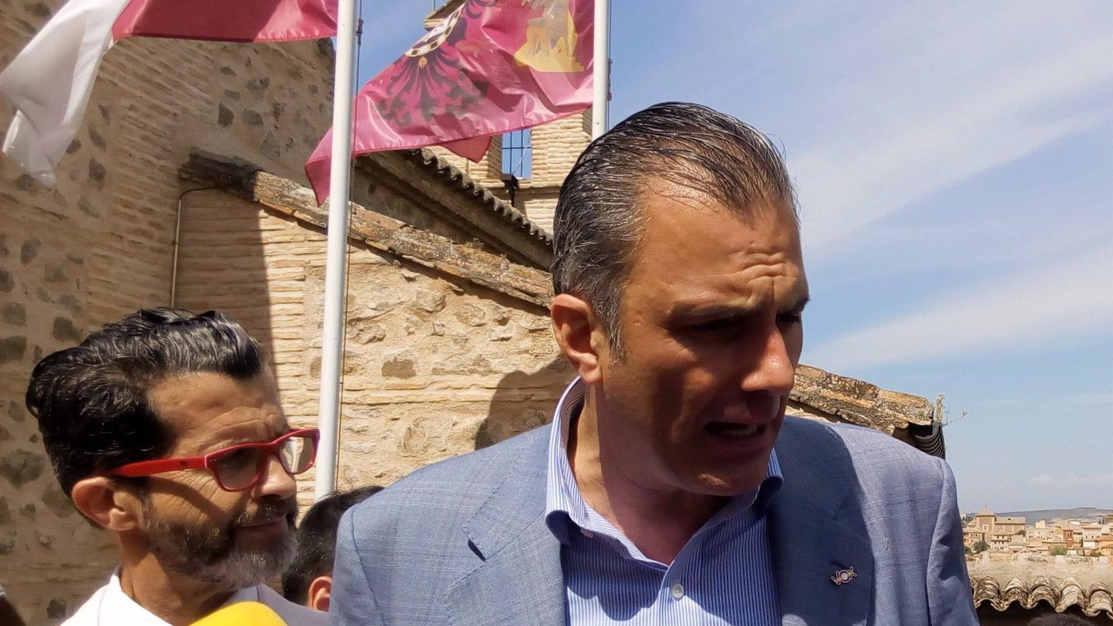 Ortega Smith sobre su candidatura en Castilla-La Mancha: "Ni yo mismo lo sé"