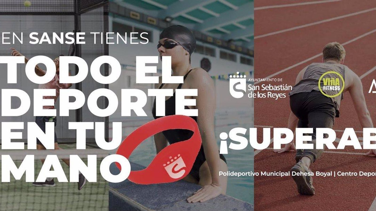 El 'Superabono Deporte' tiene tarifa reducida para familias, personas con discapacidad y parados de Sanse
