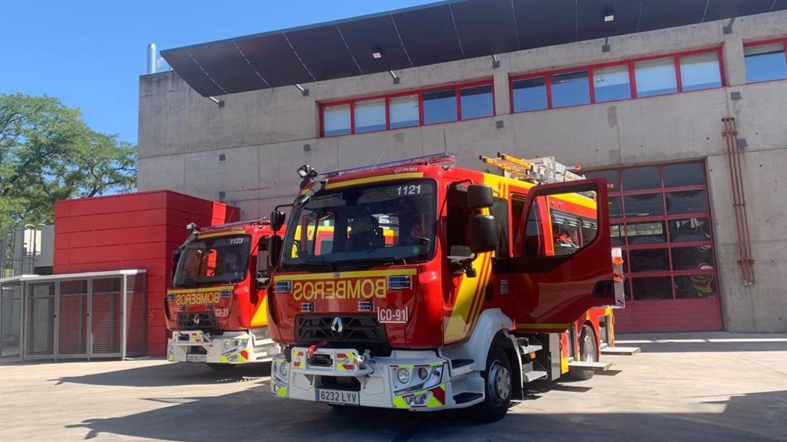 Los Bomberos de Madrid realizan 110 intervenciones por la lluvia y el viento