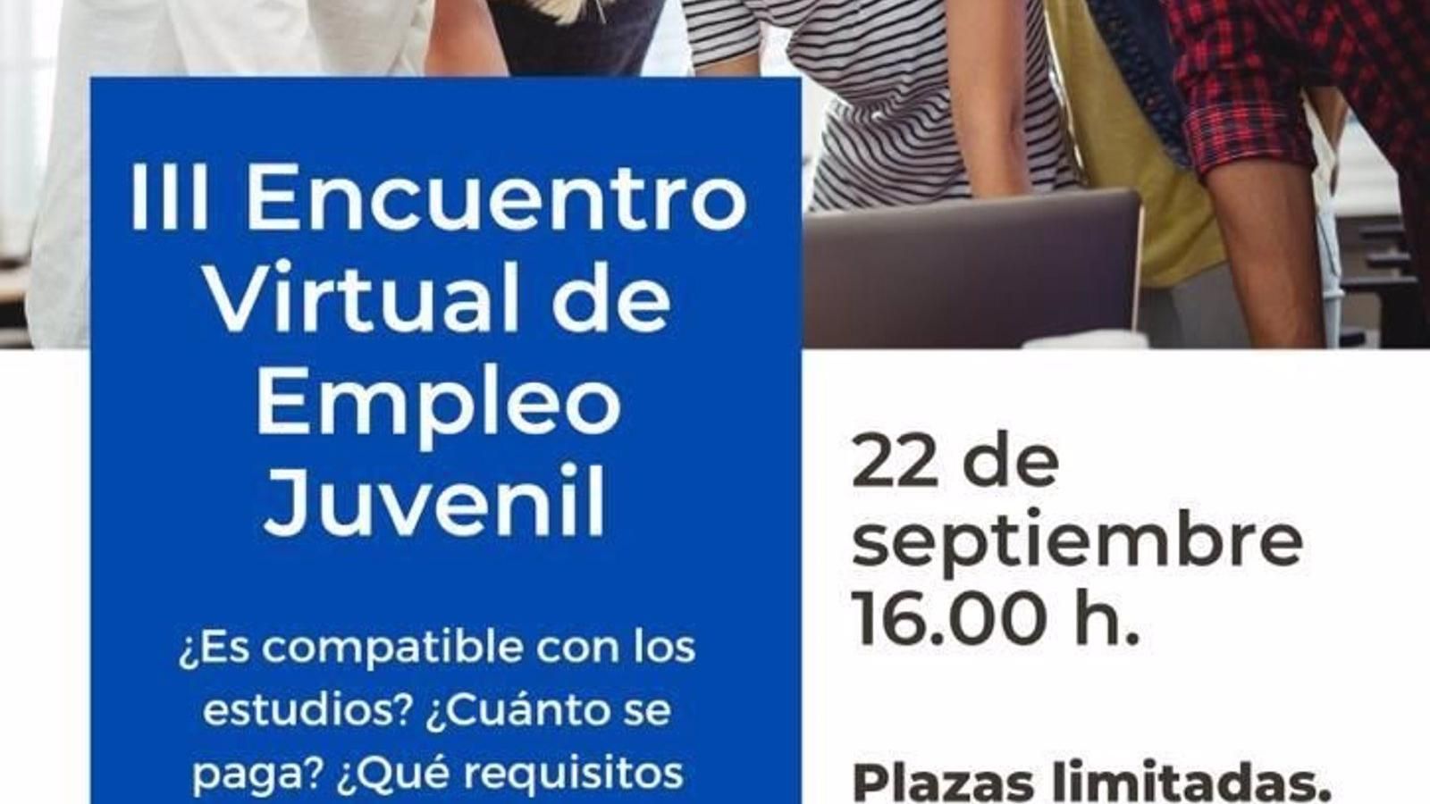 Un encuentro virtual de Las Rozas ayudará a los jóvenes a buscar su primer empleo y tener contacto con el mundo laboral