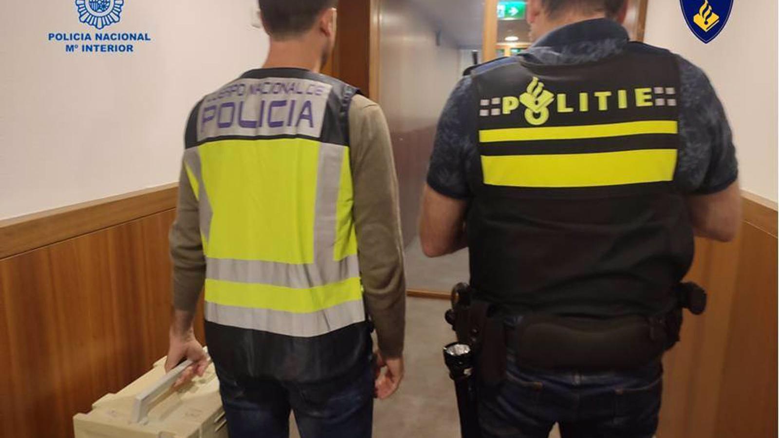  Desarticulada una red europea de narcotrafico en una operación con registros en Getafe