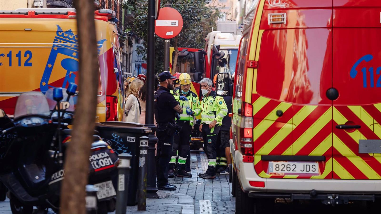  Los residentes del edificio de la explosión de Malasaña no podrán de momento volver a sus casas
