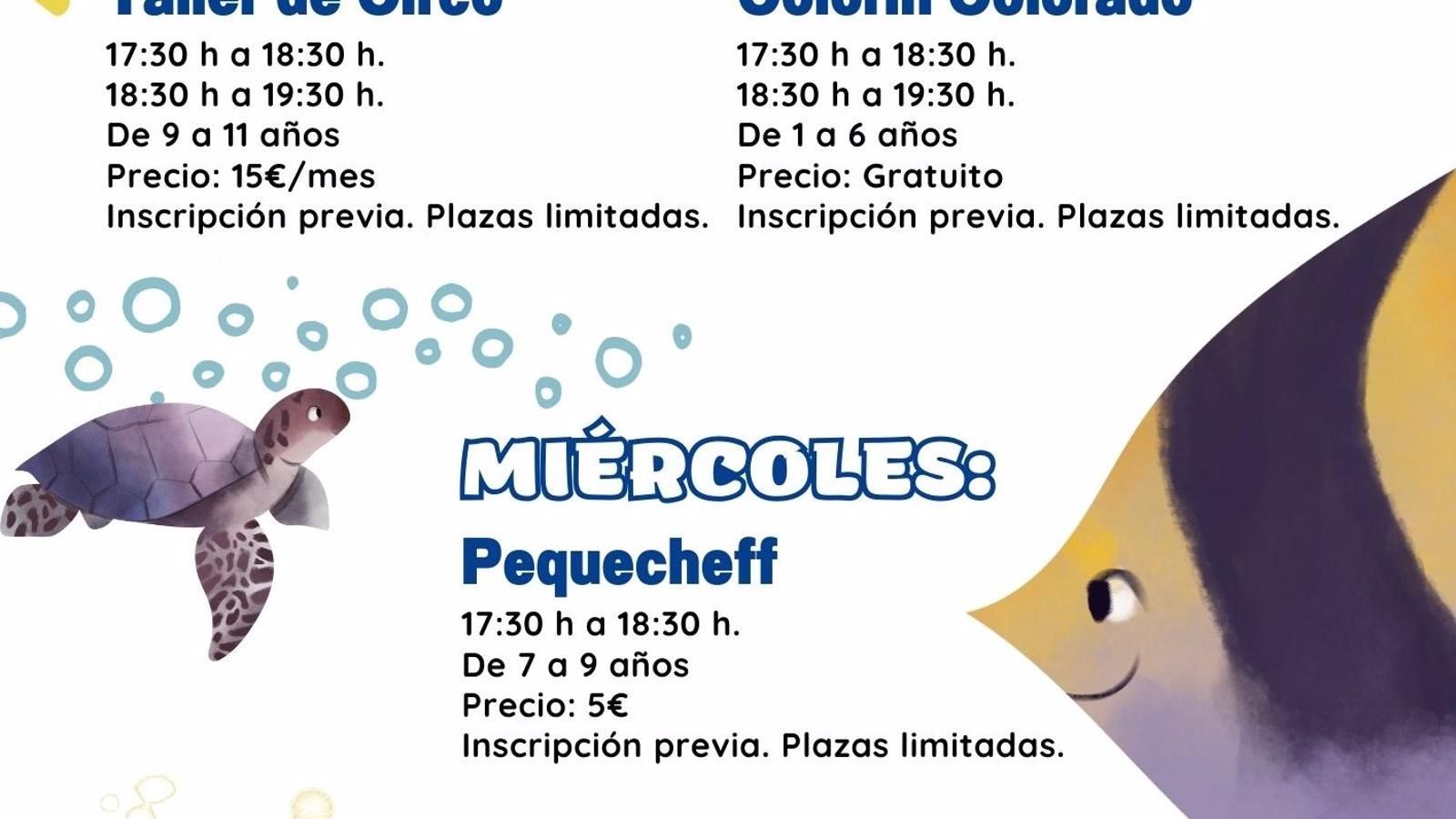 El 3 de octubre arrancan las actividades infantiles de Arganda en el CRIA La Pecera con circo, cuentos o música
