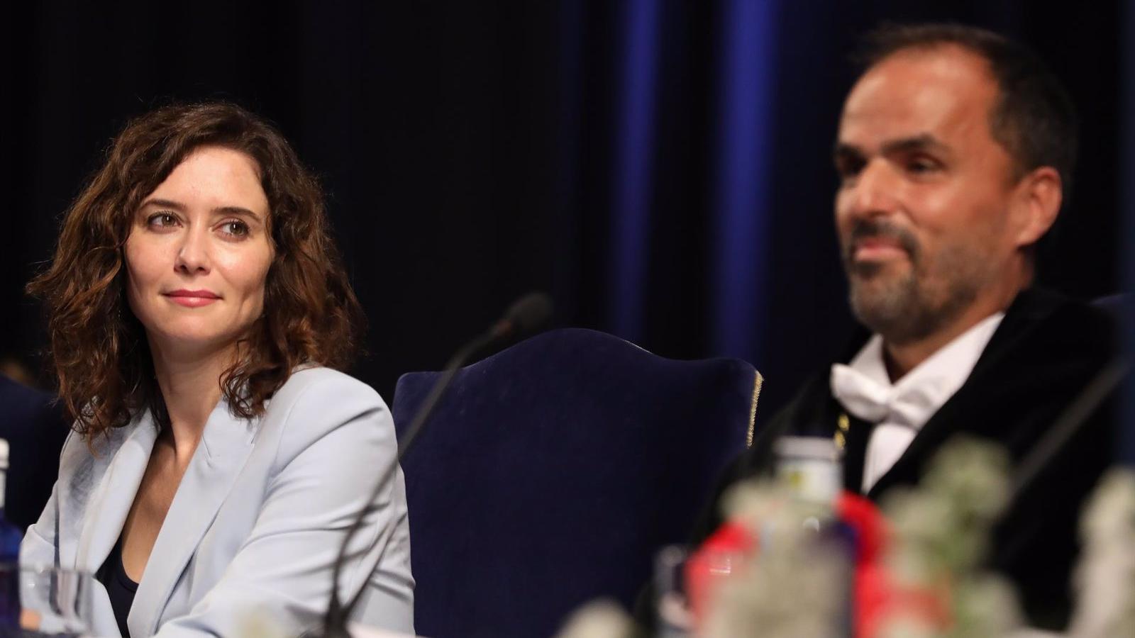 El rector de la URJC pide más presupuesto para las universidades y Díaz Ayuso toma "nota" y avanza que la inversión crecerá