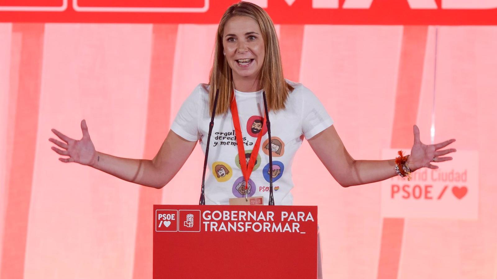 Espinar dice que antes que ella va su partido y antes del PSOE la ciudad de Madrid
