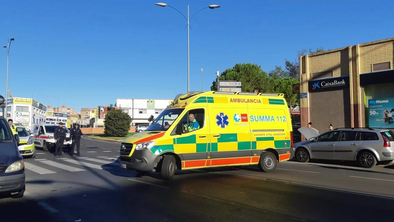  Atropellada una mujer de 54 años en una avenida de Fuenlabrada