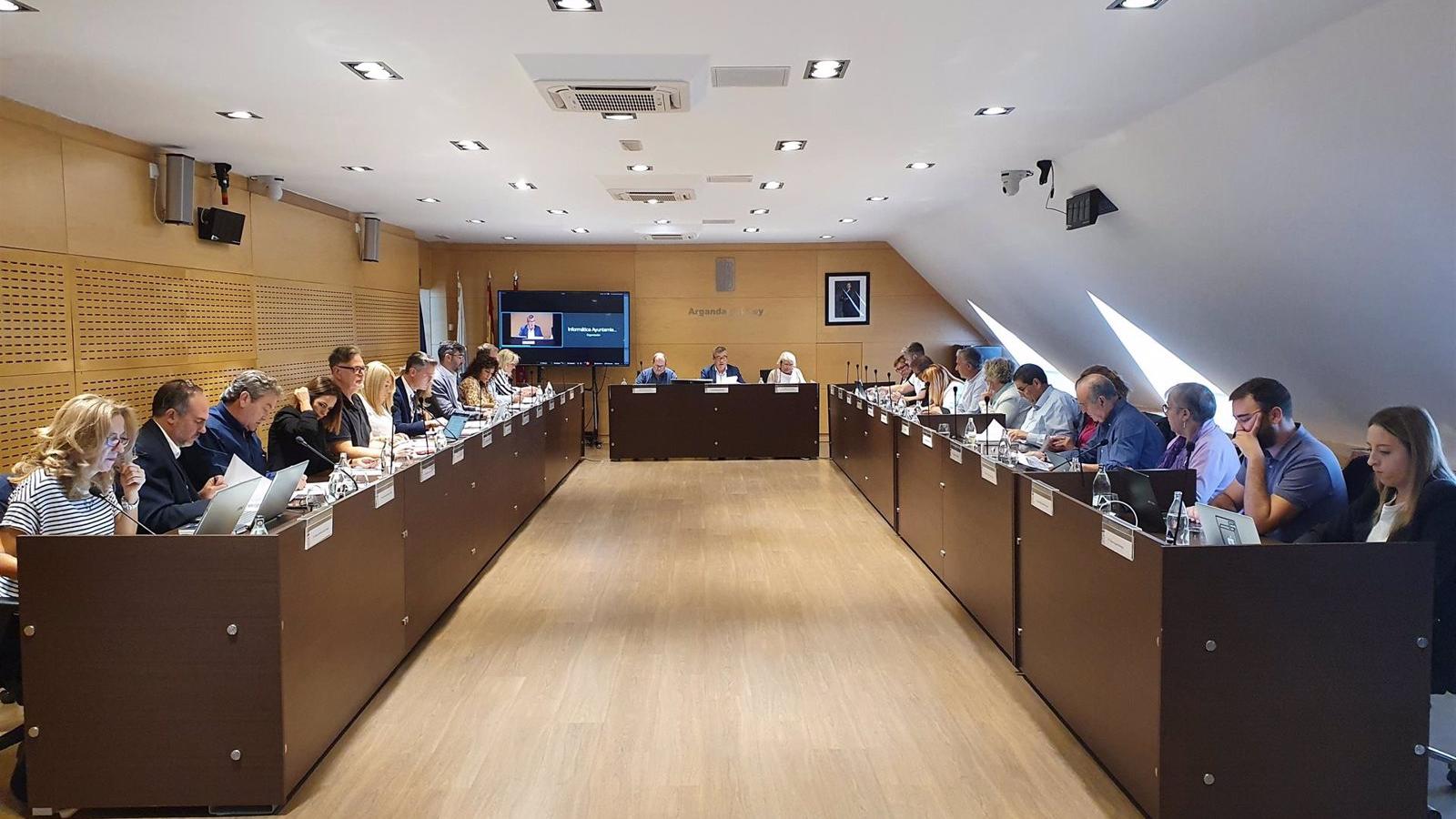 Arganda aprueba en el Pleno la rebaja del IBI en un 2,13% para los Presupuestos de 2023