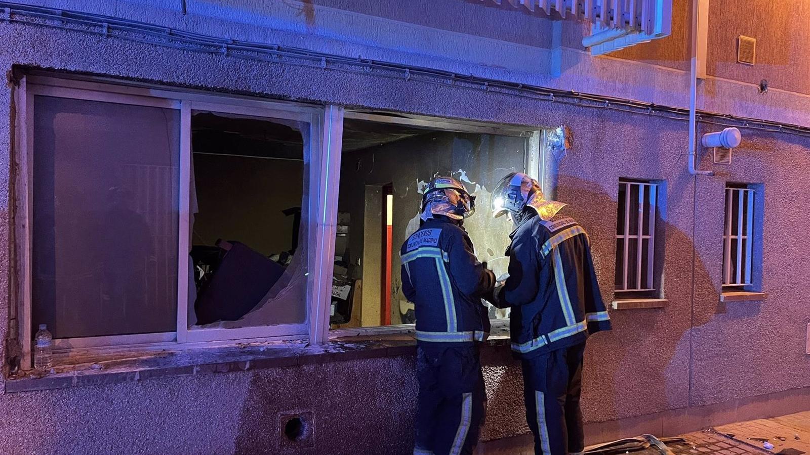  El fallecido en el fuego de anoche en Aranjuez se quedó dormido con un cigarro encendido
