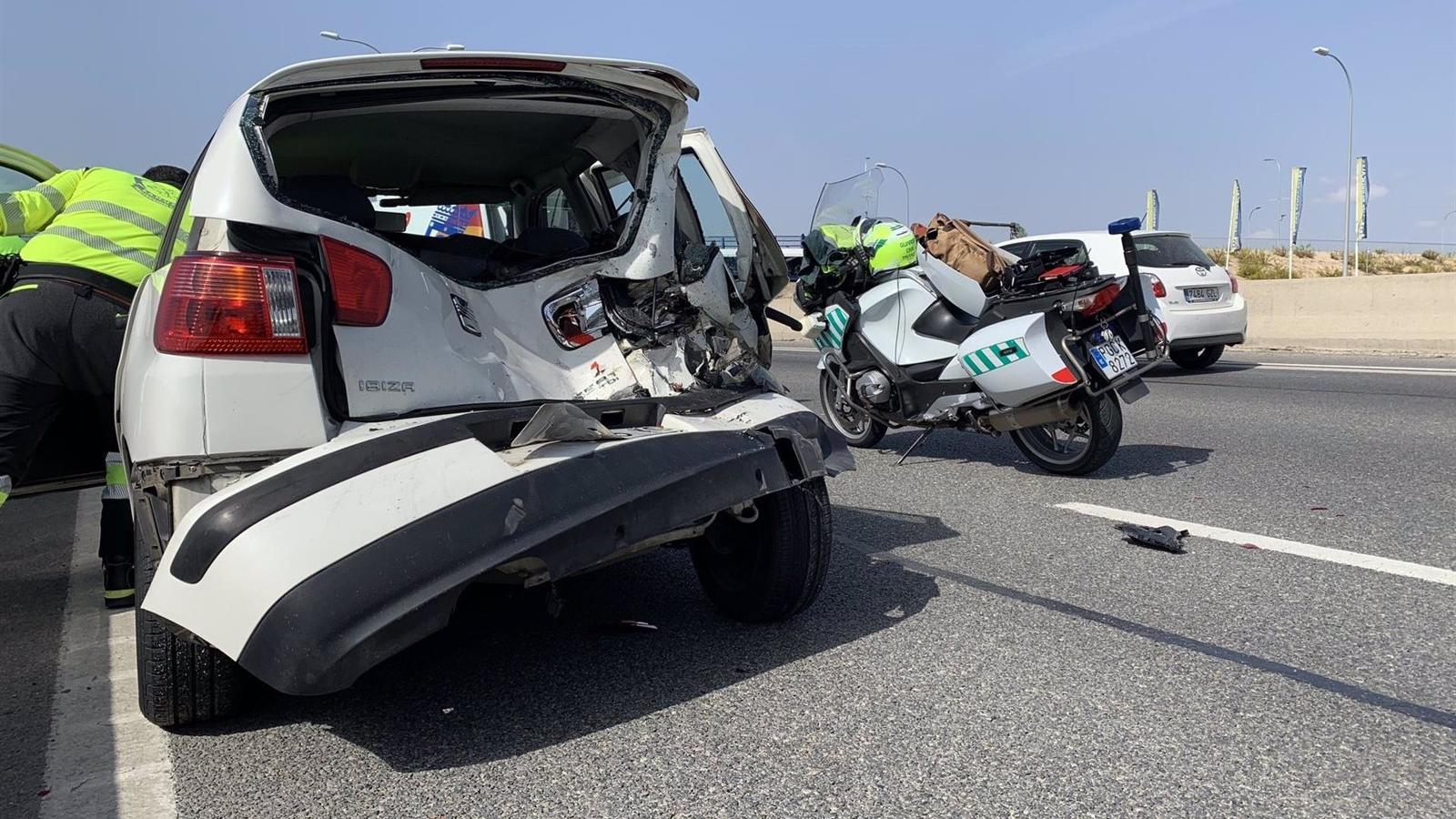  Muere un motero tras chocar contra un vehículo en la A-3