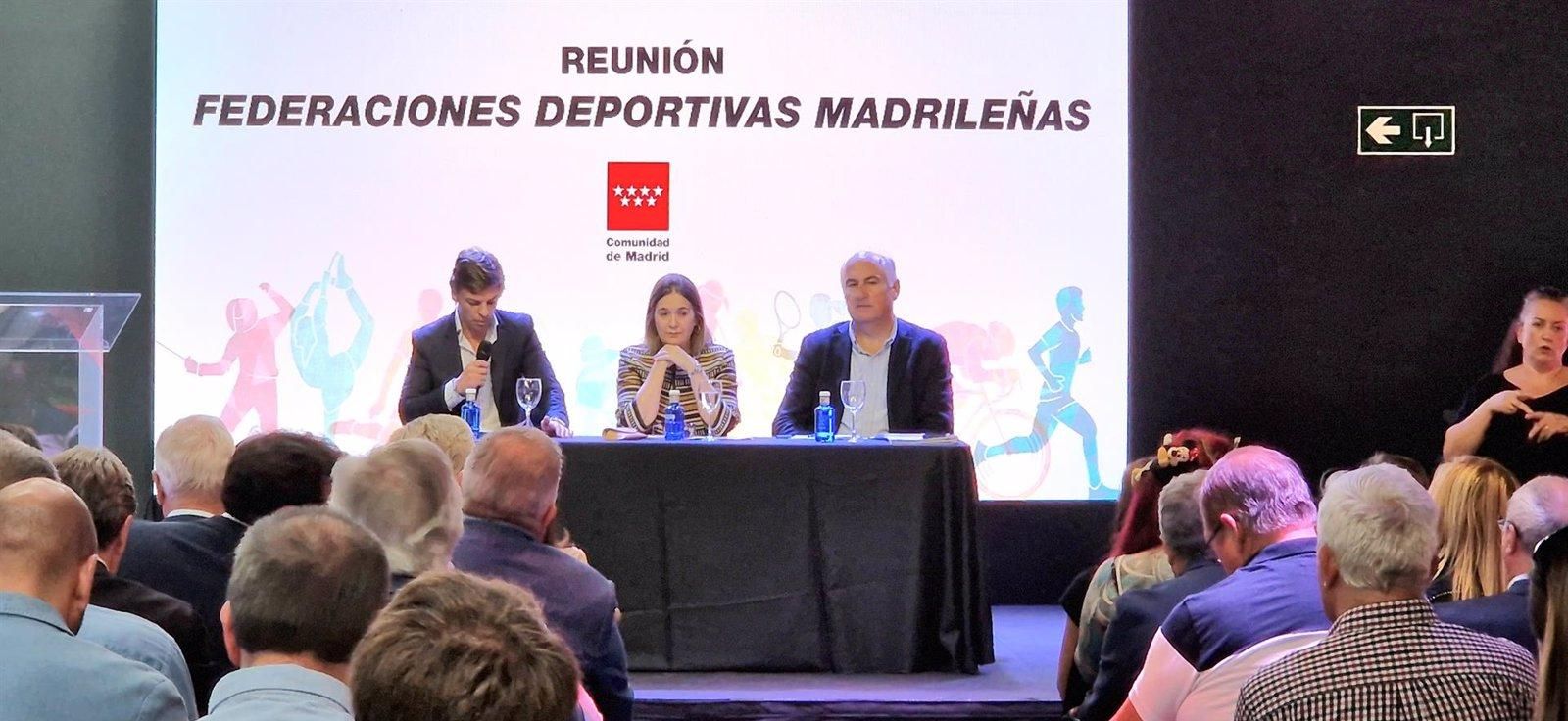 La Comunidad aborda futuras iniciativas conjuntas con las federaciones deportivas de la región