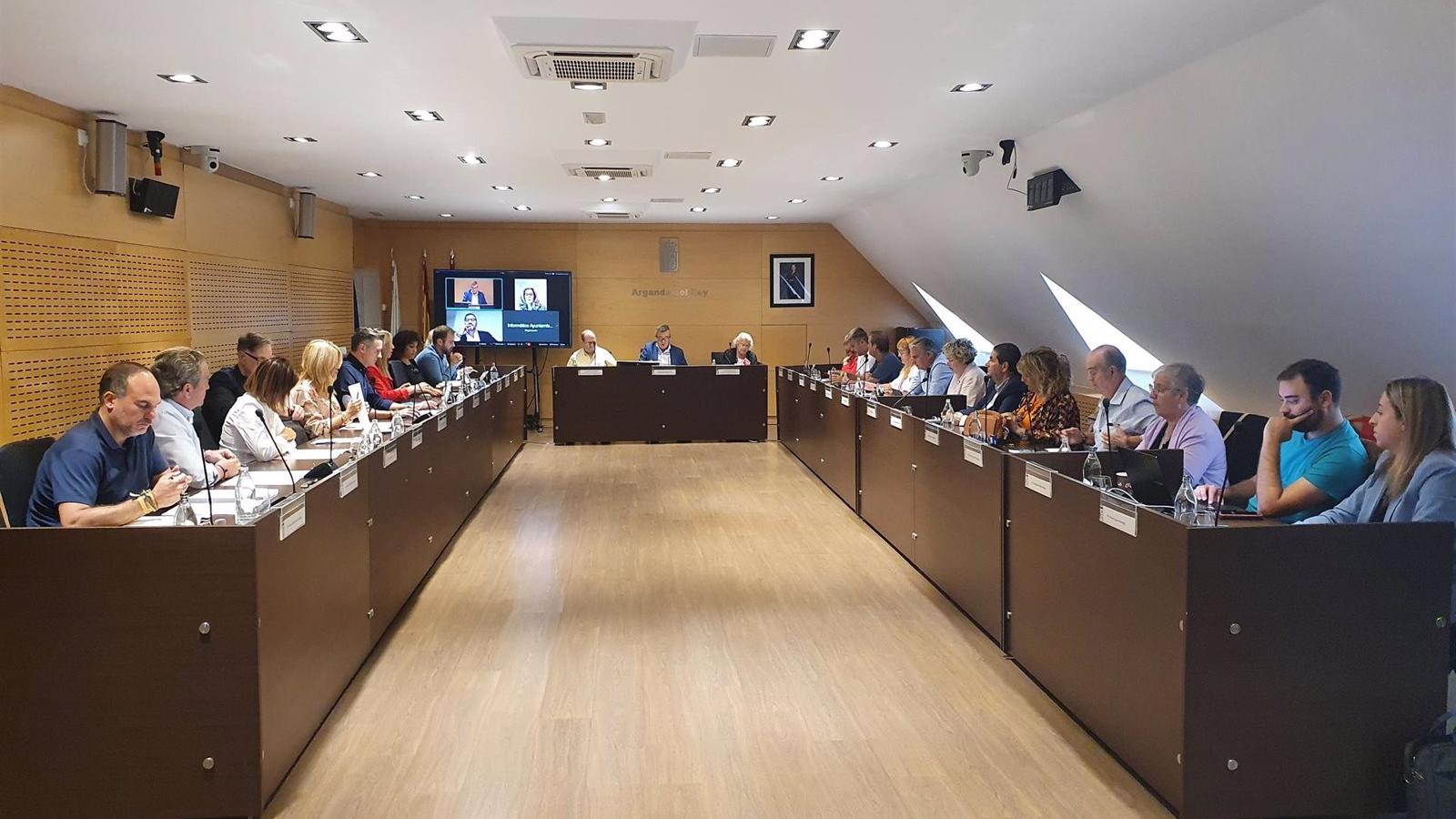 El Pleno de Arganda aprueba la cuenta general de 2021 con los votos a favor de PSOE y Cs