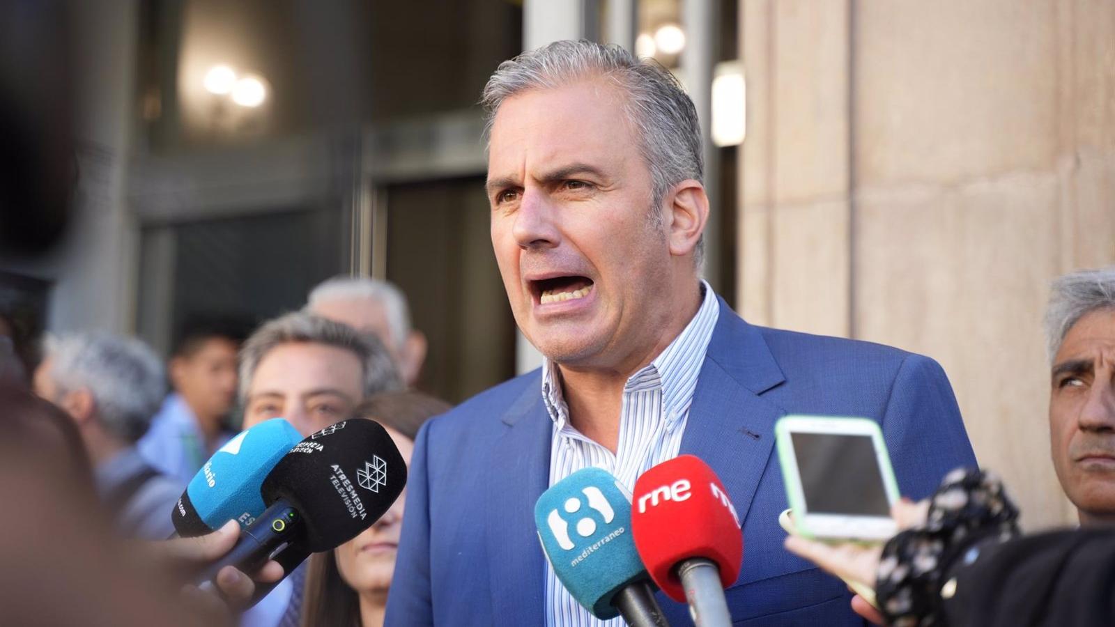 Ortega Smith promete apoyar que los concejales de Vox en Madrid continúen en las listas electorales