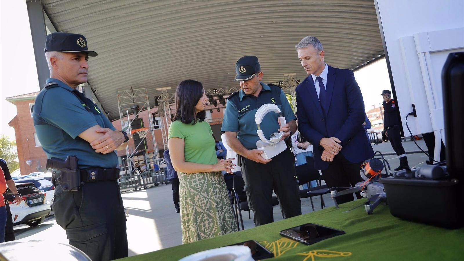  Casi 4.300 guardias civiles han participado en los dispositivos de seguridad en 152 fiestas locales