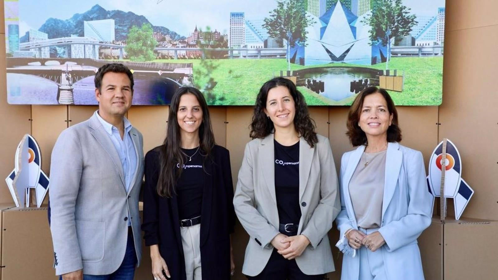 Las Rozas presenta en la edición Innpulso Emprende la startup 'CO2mpensamos'