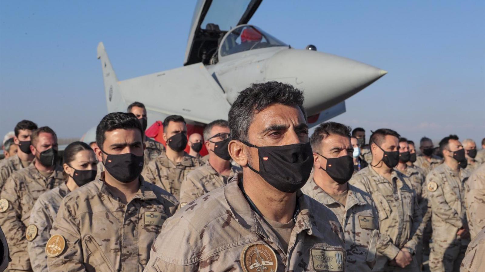 España desplegará cazas del Ejército del Aire en Bulgaria y Rumanía los próximos dos meses