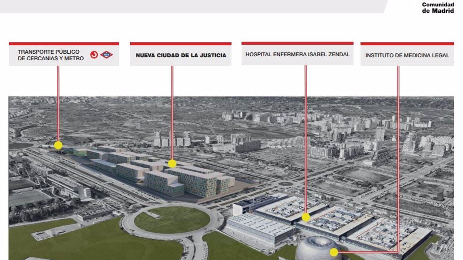 Ampliado el plazo para la presentación de ofertas al proyecto de la Ciudad de la Justicia