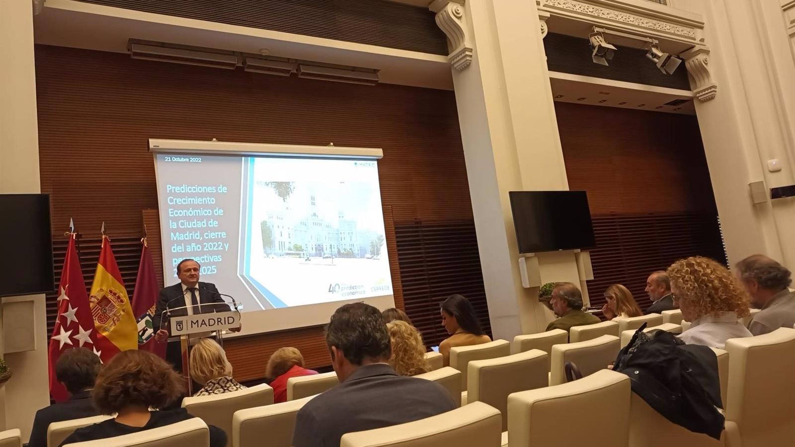La ciudad de Madrid crecerá económicamente un 5,9% en 2022 y su PIB alcanzará los niveles de prepandemia