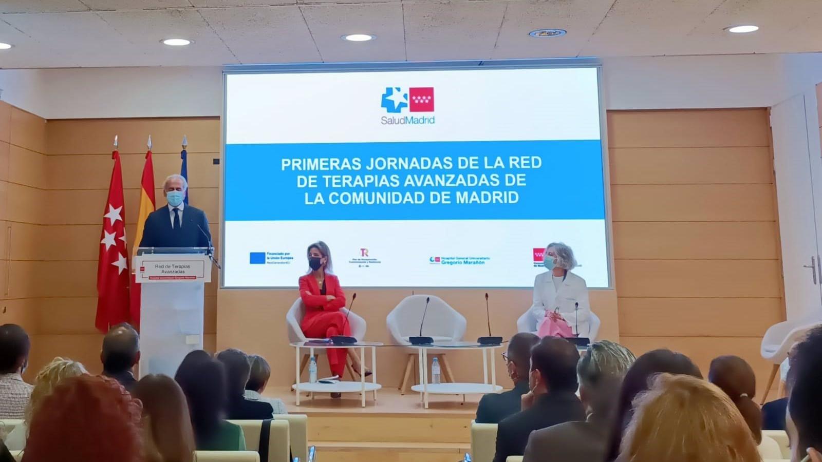 La Comunidad organiza las primeras jornadas de su Red de Terapias Avanzadas