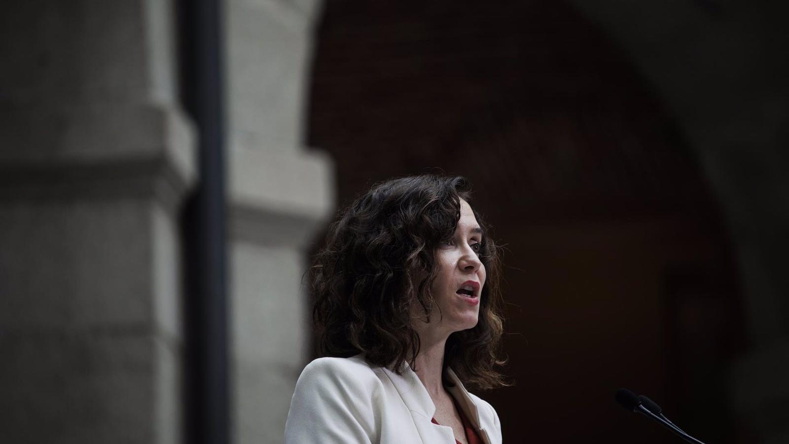 Díaz Ayuso sobre las negociaciones para el CGPJ entre PP y PSOE: "He dicho lo que corresponde a quien corresponde"