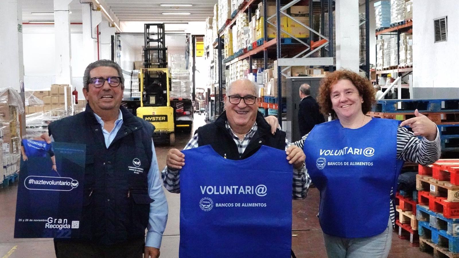 La Asociación Nacional de Alimentos Solidarios pide que los donantes no tengan que pagar IVA en la Gran Recogida 2022