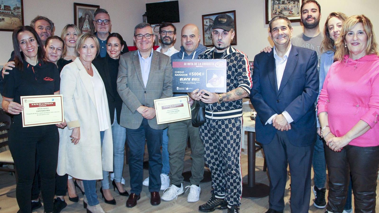 Black Bull Burguer, ganador de la III Ruta de la Croqueta de Arganda con unas cremosas de rabo de toro al Pedro Ximénez