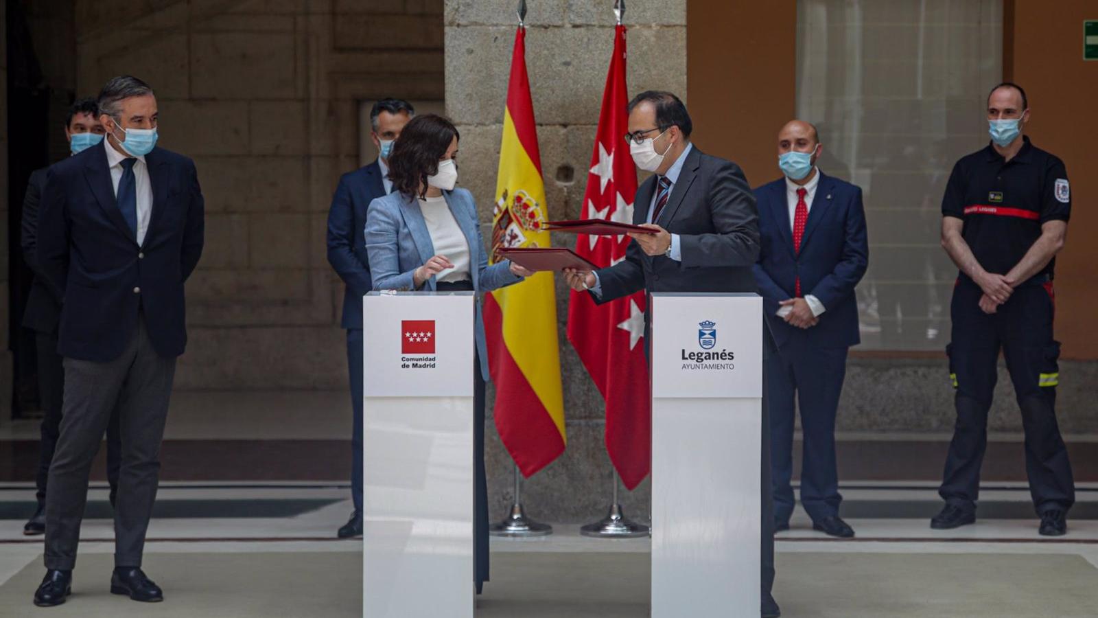 Ayuso apoya la candidatura de Leganés para albergar la Agencia de Supervisión de Inteligencia Artificial
