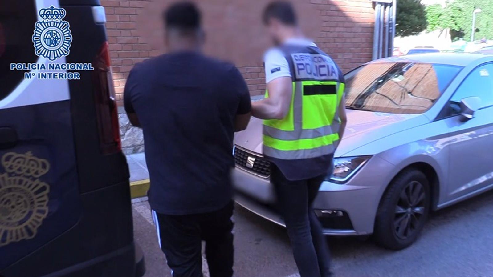 Desarticulada una banda de ladrones que asesinó a un hombre de Vallecas para robarle una caja fuerte